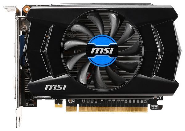 MSI GeForce GTX 750 1059Mhz PCI-E 3.0 1024Mb 5000Mhz 128 bit DVI HDMI HDCP V1