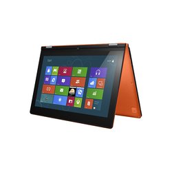 Lenovo IdeaPad Yoga 13 59365413 (Core i5 3337U 1800 Mhz, 13.3", 1600x900, 4096Mb, 256Gb, DVD нет, Intel HD Graphics 4000, Wi-Fi, Bluetooth, Win 8 64) Orange