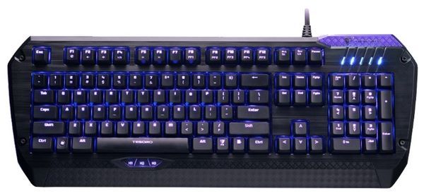 TESORO Lobera Supreme G5NFL Full Color Illumination Mechanical Gaming Keyboard Black USB