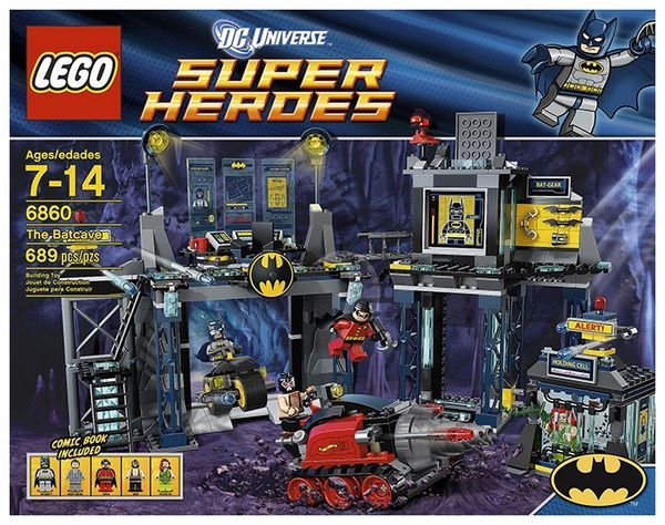 LEGO Super Heroes 6860 Пещера Бэтмена