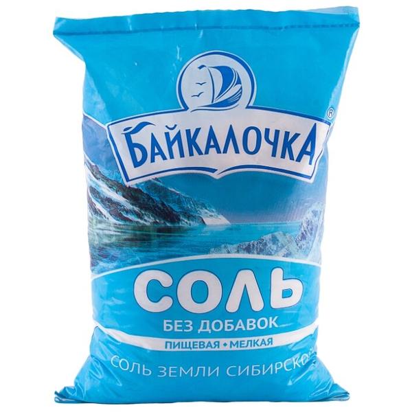 Байкалочка соль каменная пищевая молотая, 1000 г