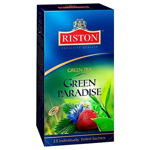 Чай зеленый Riston Green paradise в пакетиках