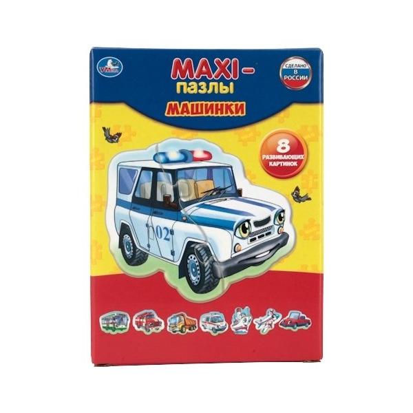 Набор пазлов Умка Maxi Машинки (4690590110065)