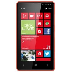 Nokia Lumia 820 (красный)