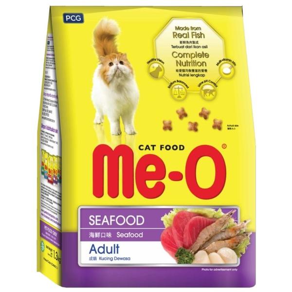 Корм для кошек Me-O Сухой корм - Морепродукты