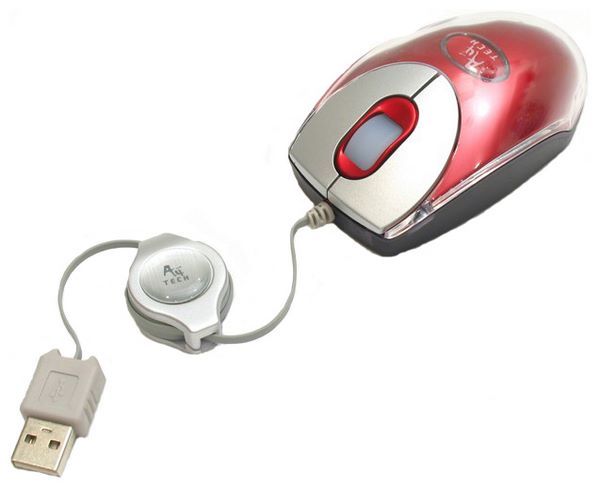 A4Tech BW-18K Silver-Red USB+PS/2