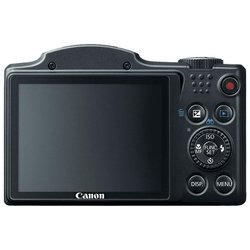 Canon PowerShot SX500 IS (black 16Mpix Zoom30x 3 720p SDXC CCD 1x2.3 IS opt 5minF 0.7fr/s 30fr/s HDMI NB-6L)