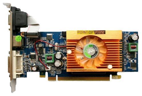 Point of View GeForce 9500 GT 550Mhz PCI-E 2.0 512Mb 800Mhz 128 bit DVI HDMI HDCP