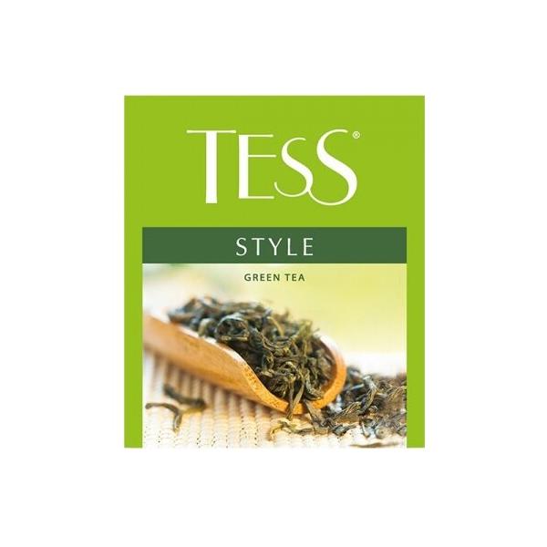 Чай зеленый Tess Style в пакетиках