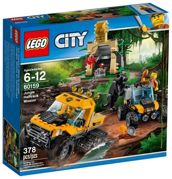 LEGO City 60159 Исследование джунглей