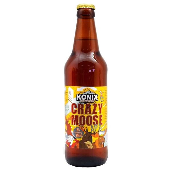 Пиво светлое Konix Crazy Moose 0,5 л