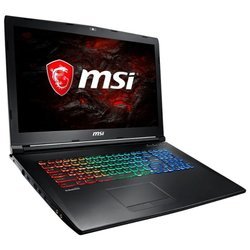 MSI GP72M 7RDX Leopard (Intel Core i7 7700HQ 2800 MHz/17.3"/1920x1080/8Gb/1128Gb HDD+SSD/DVD нет/NVIDIA GeForce GTX 1050/Wi-Fi/Bluetooth/Windows 10 Home)