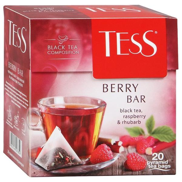 Чай черный Tess Berry Bar в пирамидках