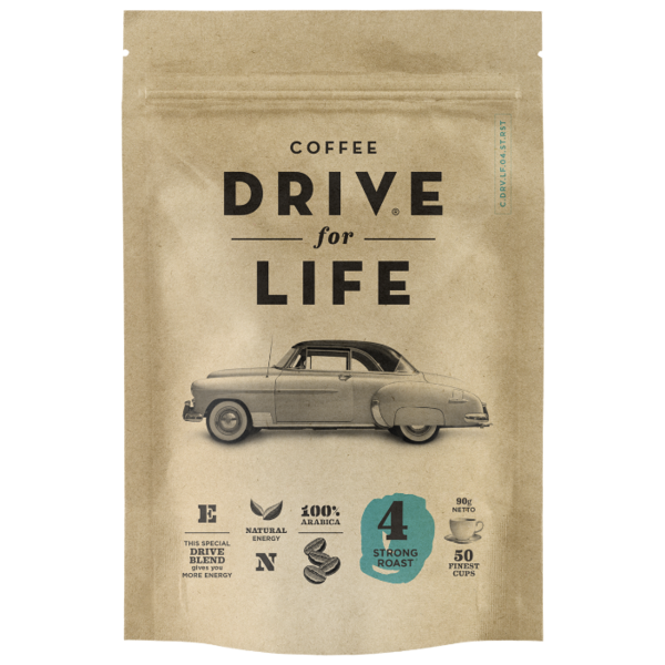 Кофе растворимый DRIVE for LIFE Strong, пакет