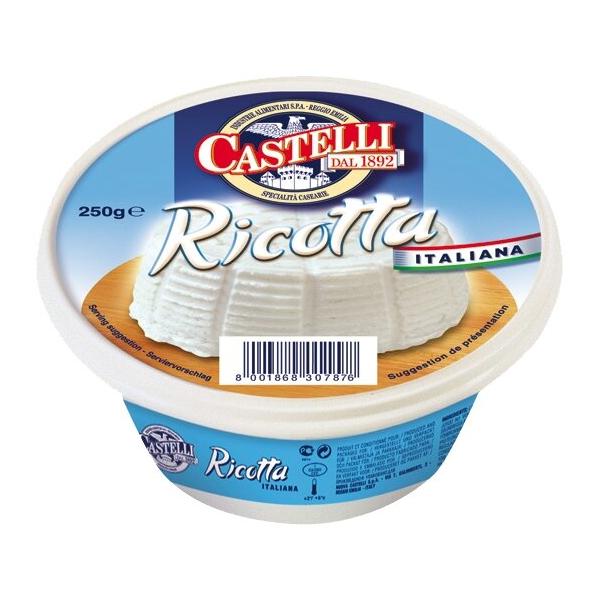 Сыр Castelli рикотта мягкий 40%