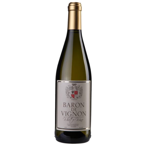 Вино Baron de Vignon White Wine полусухое 0.75 л