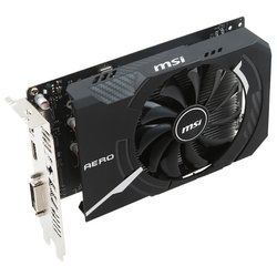 MSI GeForce GTX 1050 Ti 1341Mhz PCI-E 3.0 4096Mb 7008Mhz 128 bit DVI HDMI HDCP AERO ITX OC V1