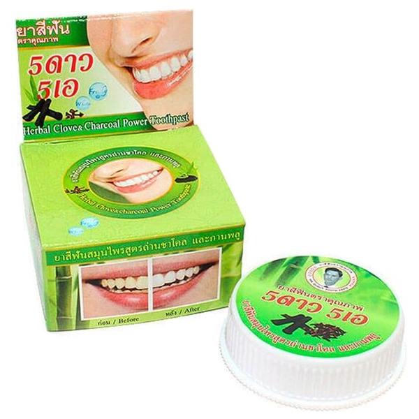Зубная паста 5 Star Cosmetic Уголь Бамбука