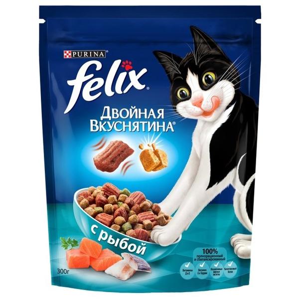 Корм для кошек Felix Двойная вкуснятина с рыбой
