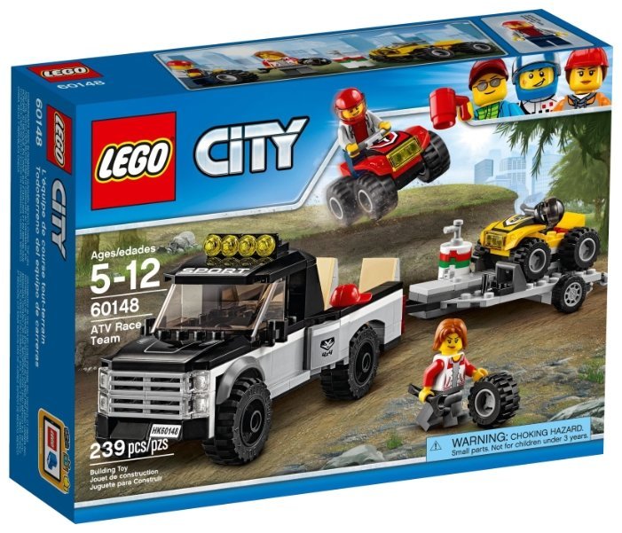 LEGO City 60148 Гоночная команда квадроциклов