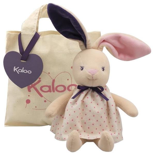 Мягкая игрушка Kaloo Petite rose Зайка в сумочке 28 см