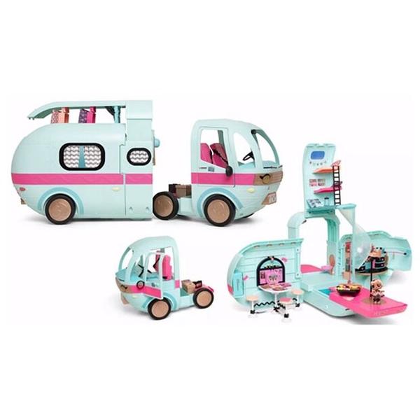 Кукла-сюрприз MGA Entertainment LOL Surprise Glamper Автобус с куклой, 559771