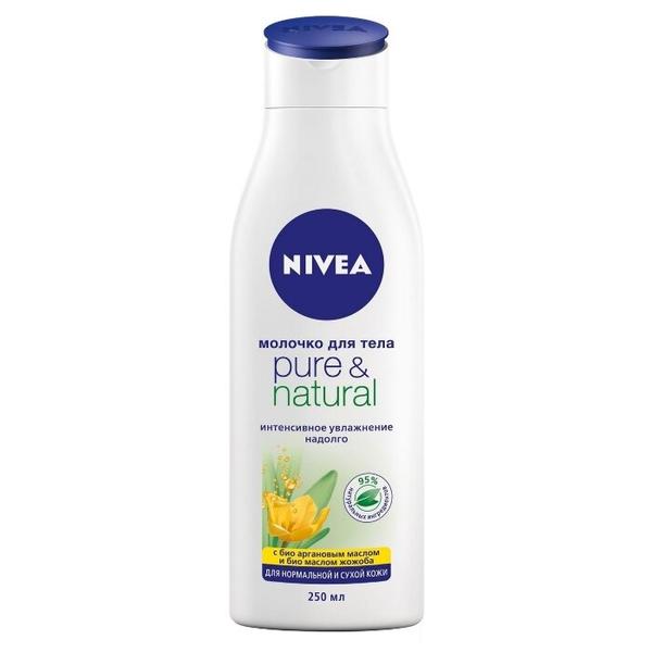 Молочко для тела Nivea Pure&Natural увлажняющее