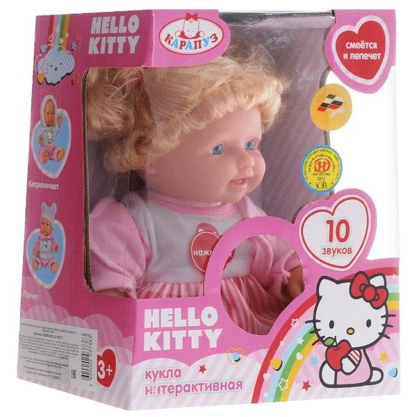 Интерактивная кукла Карапуз Hello Kitty 24 см 30205