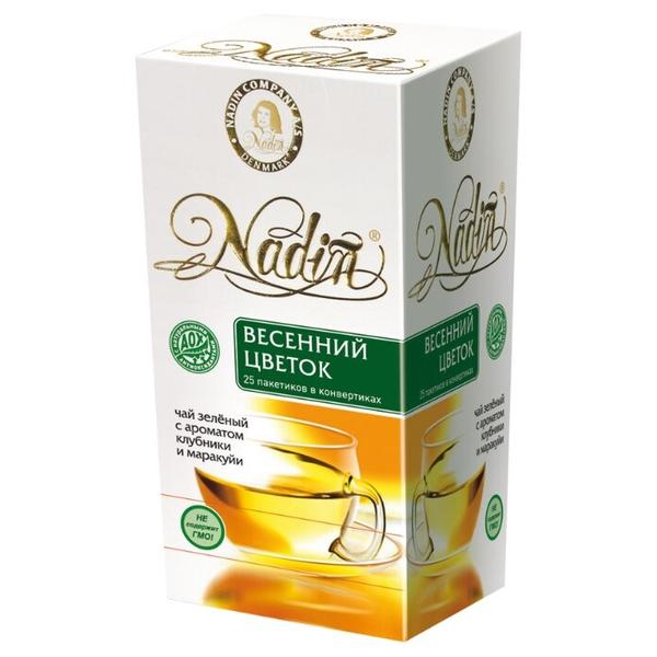 Чай зеленый Nadin Весенний цветок в пакетиках