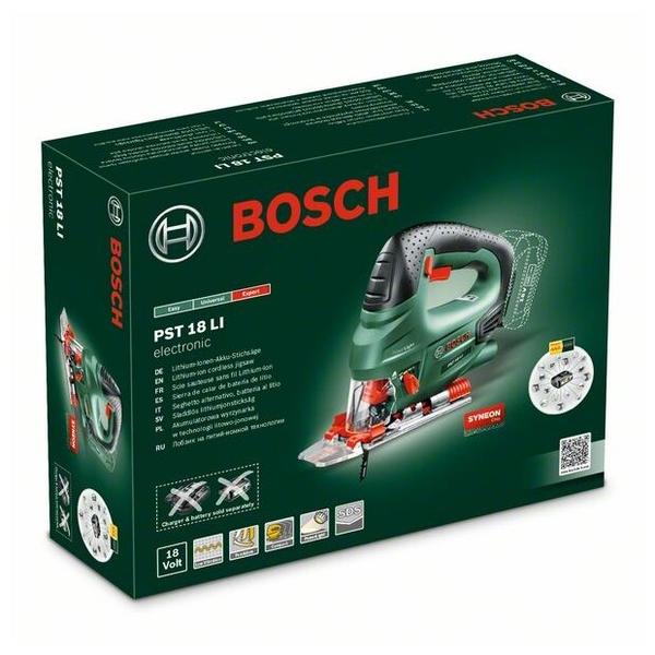 Электролобзик аккумуляторный BOSCH PST 18 LI 0 коробка