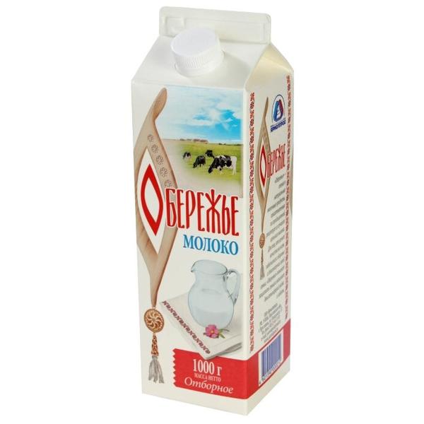 Молоко Обережье пастеризованное 6%, 1 л
