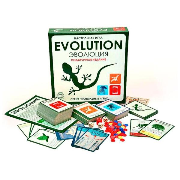 Настольная игра Правильные игры Эволюция Подарочный набор