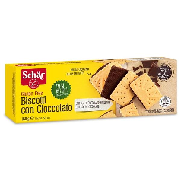 Печенье Schar Biscotti Con Cioccolato, 150 г