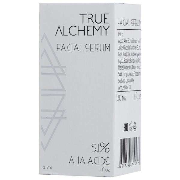 True Alchemy Facial Serum AHA Acids 5,1% Сыворотка для лица