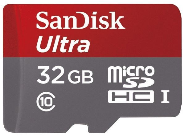 Sandisk Ultra microSDHC Class 10 UHS-I 48MB/s + SD adapter