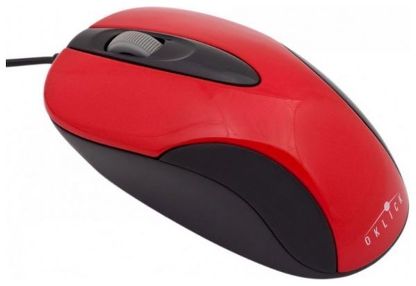 Oklick 151 M Optical Mouse Black-Red USB