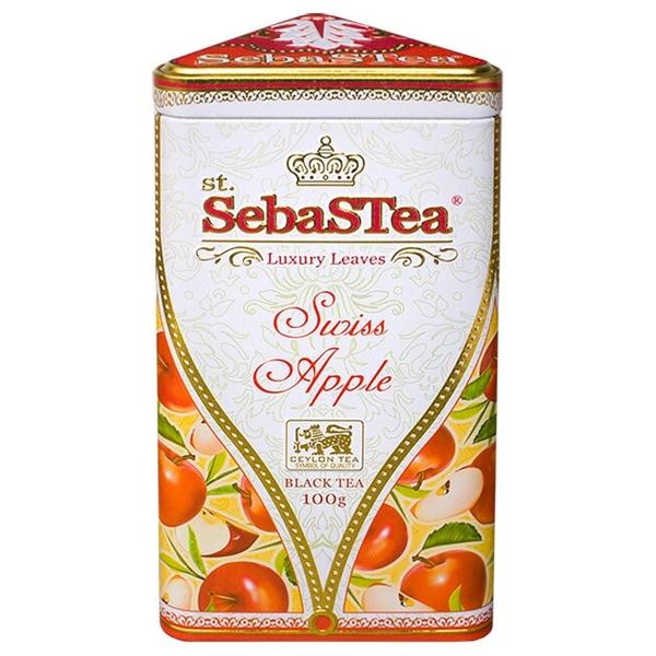 Чай черный SebaSTea Swiss apple подарочный набор
