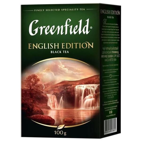 Чай черный Greenfield English Edition