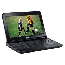 DELL INSPIRON Mini 1018 (Atom N455 1660 Mhz/10.1"/1024x600/1024Mb/160Gb/DVD нет/Wi-Fi/Win 7 Starter)