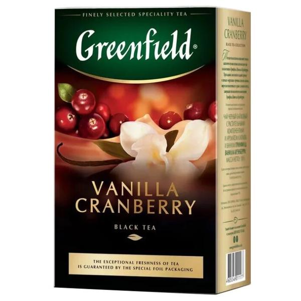 Чай черный Greenfield Vanilla Cranberry