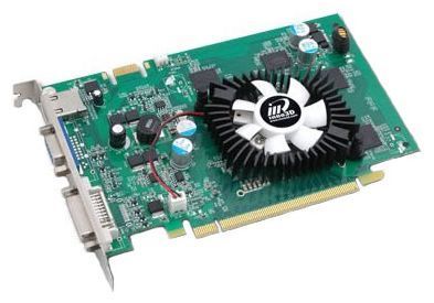 Inno3D GeForce 9600 GT 600Mhz PCI-E 2.0 512Mb 1400Mhz 256 bit DVI HDMI HDCP