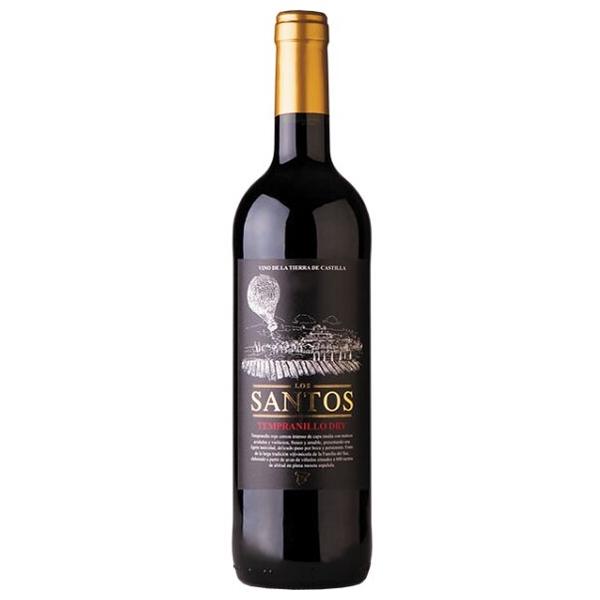 Вино Los Santos Tempranillo Dry 0.75 л