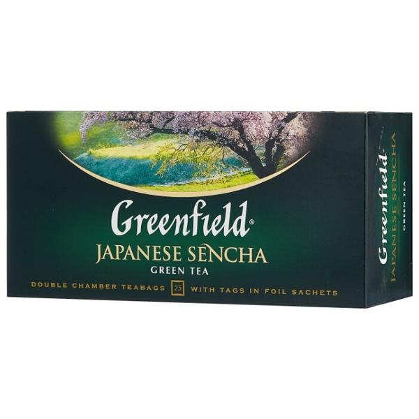 Чай зеленый Greenfield Japanese Sencha в пакетиках