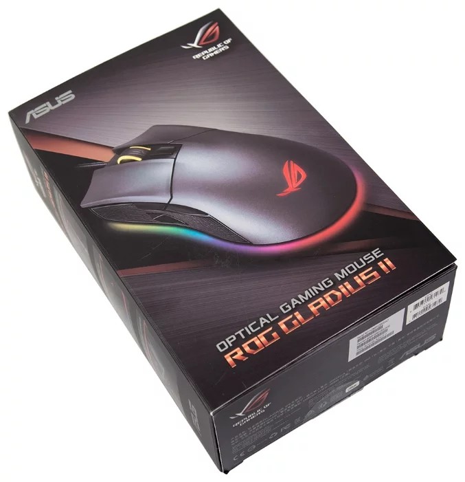 ASUS ROG Gladius II Black USB