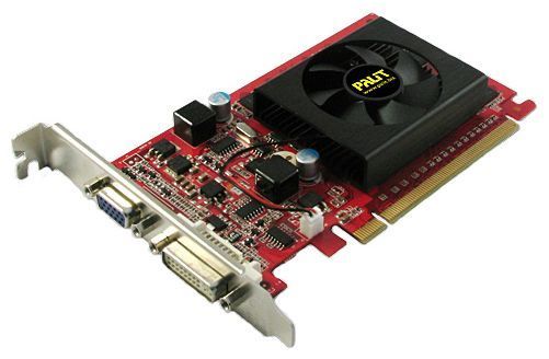 Palit GeForce 9500 GT 550Mhz PCI-E 2.0 1024Mb 800Mhz 128 bit DVI HDCP