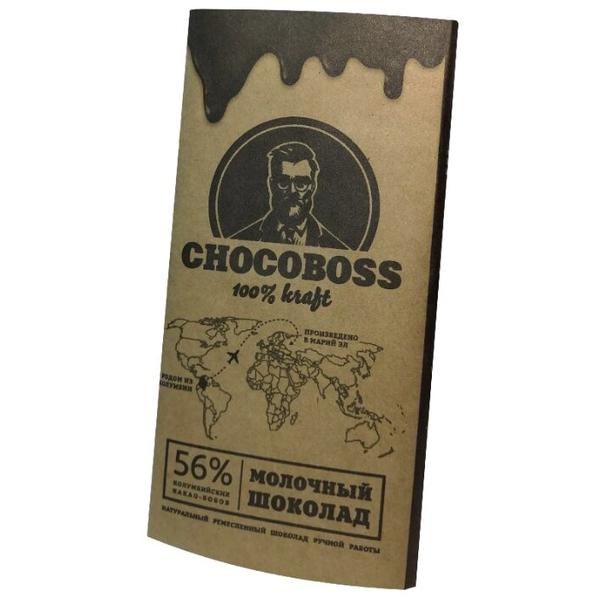 Шоколад Chocoboss молочный 56% какао