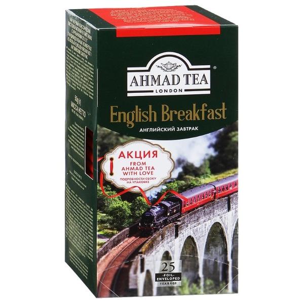 Чай черный Ahmad tea English breakfast в пакетиках