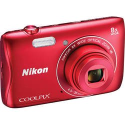 Nikon Coolpix S3700 (красный)