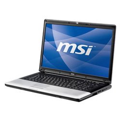 MSI CX700 (Pentium Dual-Core T4200 2000 Mhz/17.3"/1366x768/4096Mb/320.0Gb/DVD-RW/Wi-Fi/Win Vista HB)