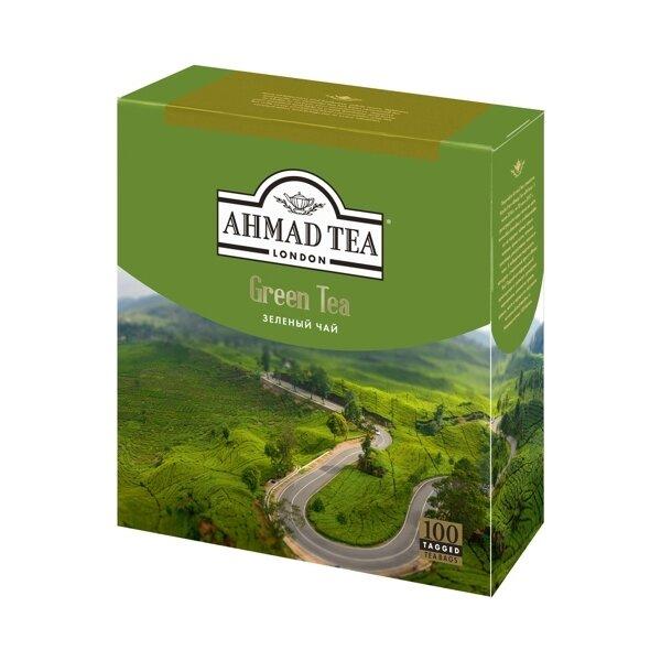 Чай зеленый Ahmad Tea Green Tea в пакетиках